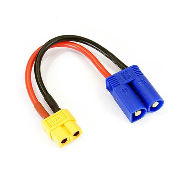 Etronix Female XT-60 To Male EC5 Plug Connector Adaptor ET0842EC5 XT60 EC 5 Plug