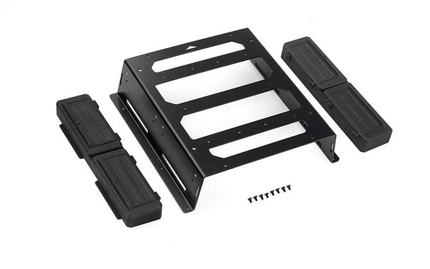 Rear Bed Rack W/ Opening Tool Box for Vanquish VS4-10 Phoenix VVV-C1388 RC4WD