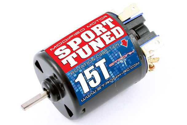 Etronix Sport Tuned Modified 15Turn Brushed 540 Motor ET0305 inc wire 4mm bullet