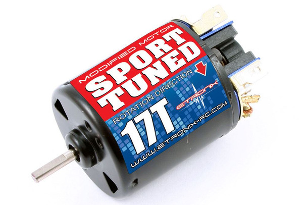 Etronix Sport Tuned Modified 17Turn Brushed 540 Motor ET0306 inc wire 4mm bullet