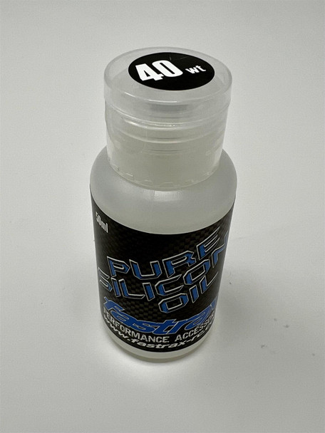 Fastrax Racing Pure Silicone Oil 40wt FAST60-40 500cst 50ml easy pour bottle