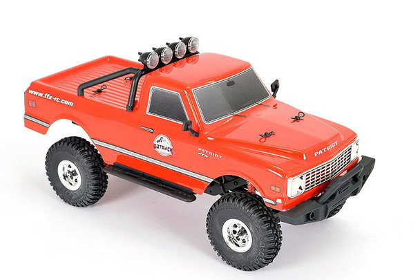 FTX Outback Mini X Patriot 1/18th Trail Ready-To-Run Red FTX5522R