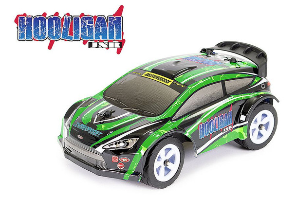 FTX Hooligan Jnr 1/28th RTR Rally Car - Green FTX5526G