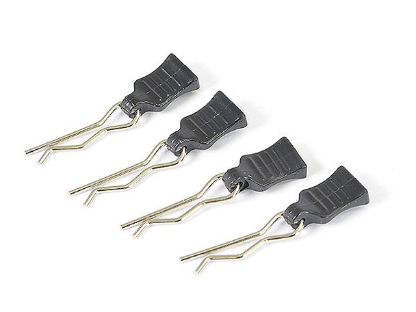FTX Tracer Body Clips With Pull Tabs (4Pc) FTX9760