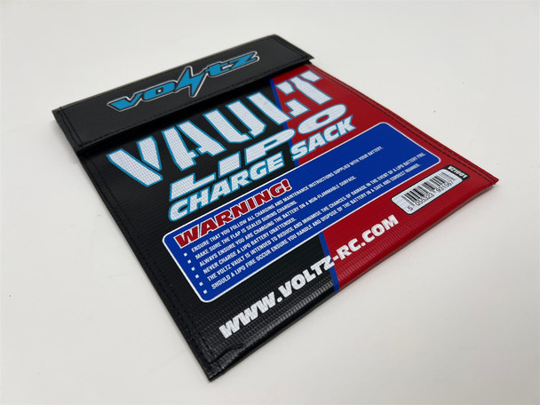 Voltz Vault LiPo Battery Charge Safety Sack pouch MUST HAVE Choose from 3 sizes[Medium 22cm x 18cm VZ1001]