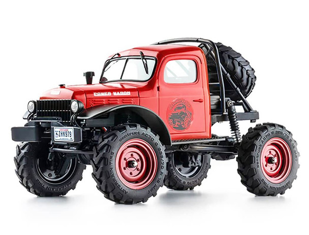 FMS FCX 1/24th Power Wagon Scaler RTR - Red V2 FMS12401RTRRDV2