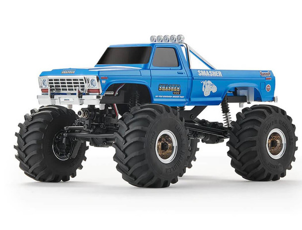 FMS FCX24 1/24th Smasher 4WD RTR - Blue V2 FMS12402RTRBUV2