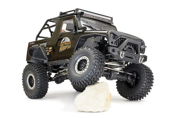 FTX Outback Fury 2.0 4X4 RTR Trail Crawler - Black FTX5578BK