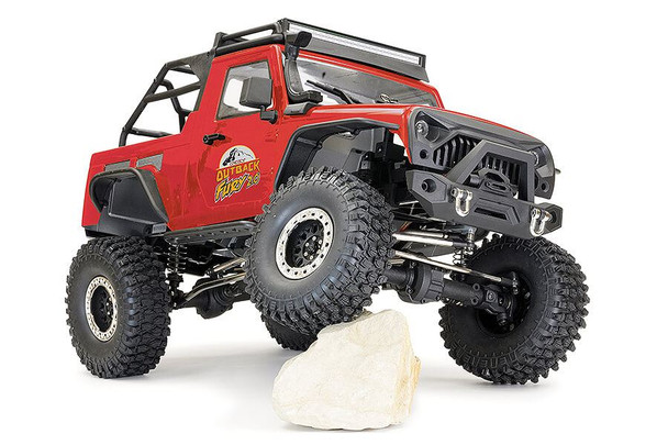 FTX Outback Fury 2.0 4X4 RTR Trail Crawler - Red FTX5578R