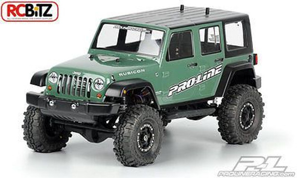 Jeep Wrangler Unlimited Rubicon Clear Body 3336-00 Axial SCX10 Honcho decal mask Jeep Wrangler Unlimited Rubicon Clear Body 3336-00 Axial SCX10 Honcho decal mask