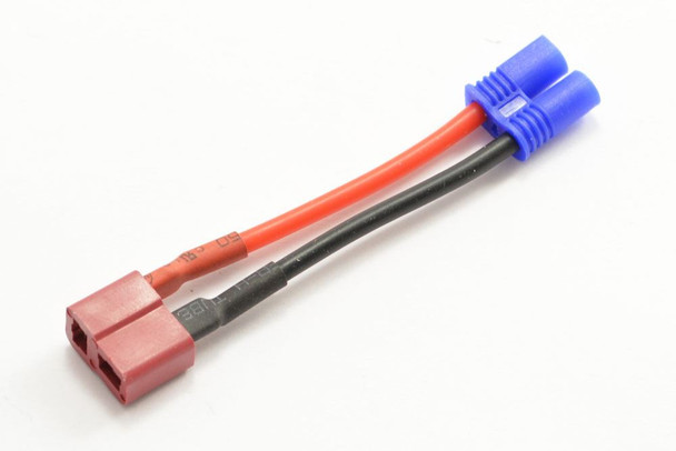 Etronix EC2 Male To Female Deans T-Plug Adaptor Lead ET0849 EC-2 converter Lead