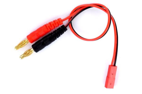 Etronix JST Charging Cable ET0272 4mm Banana Bullet Plugs 16cm lead wire