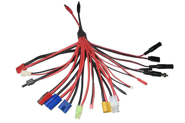 Etronix 18-In-1 Charging Cable ET0286 EC3 EC5 Tamiya Mini PA45 Ultra Micro Dean