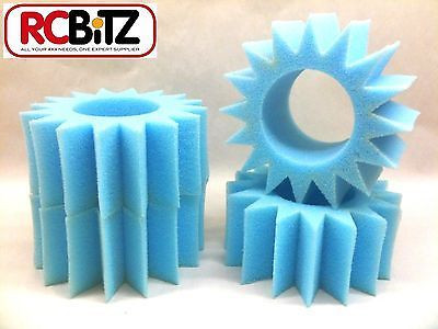 STAR CUT Foams Tyre Inserts 4 for 2.2 RC Wheels eg AX10 old & Wraith