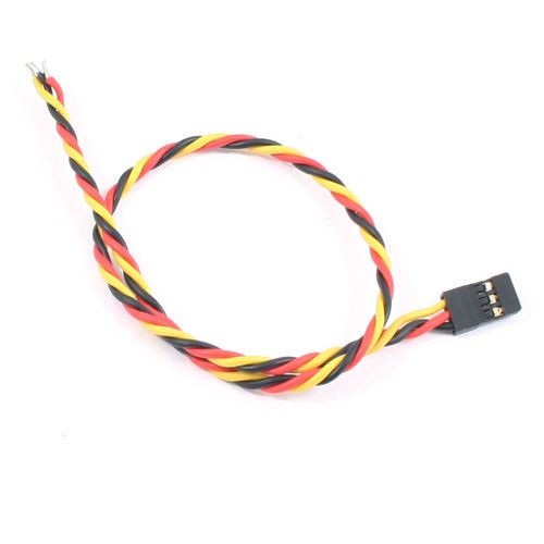 Etronix 30cm 22AWG JR Twisted Servo Wire ET0750 replacement RC lead 3 wire