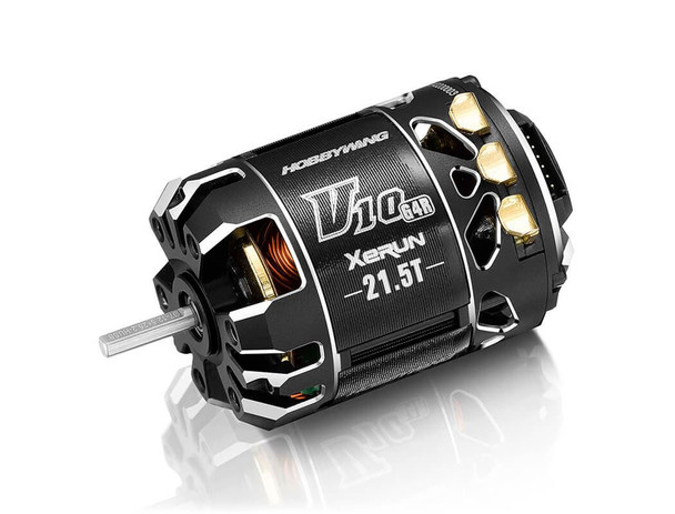 Hobbywing Xerun V10 21.5T G4R Black Motor HW30401747 10th Sendored Brushless