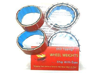 RC Rock Crawler Wheel Weights 2.2 tyres COMPLETE SET