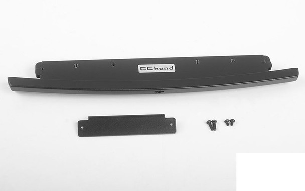 Slick Metal Front Bumper for JS Scale 1/10 Range Rover Classic BLACK VVV-C0686