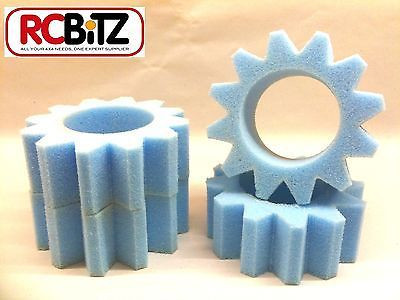 TRIMMED INNER FOAMS 4 for 1.9 RC Wheels eg SCX-10 Axial
