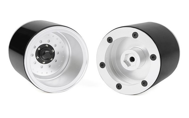 RC4WD Minotaur 2.2" Aluminum Beadlock Wheels Z-W0029 SILVER Deep Dish Monster