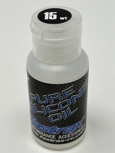 Fastrax Racing Pure Silicone Oil 15wt FAST60-15 125cst 50ml bottle Lubrication