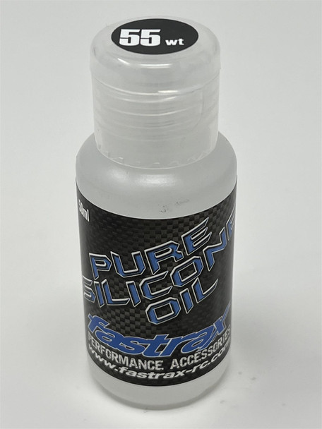 Fastrax Racing Pure Silicone Oil 55wt FAST60-55 725cst 50ml Shock easy bottle RC