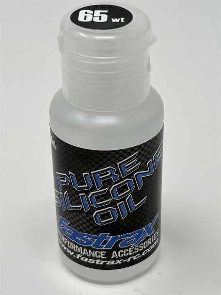 Fastrax Racing Pure Silicone Oil 65wt FAST60-65 875cst 50ml easy pour bottle RC