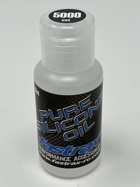 Fastrax Racing Pure Silicone Diff Oil 5000cst FAST61-5K Diffs 50ml easy pour RC