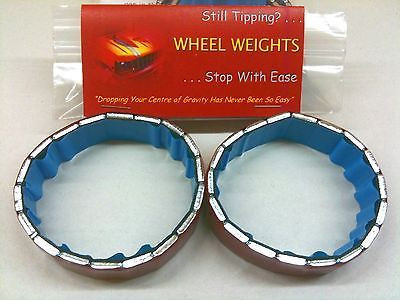 rcBitz Wheel Weights 75g a 1.9" Wheel eg Axial SCX10 Dingo balance battery wait