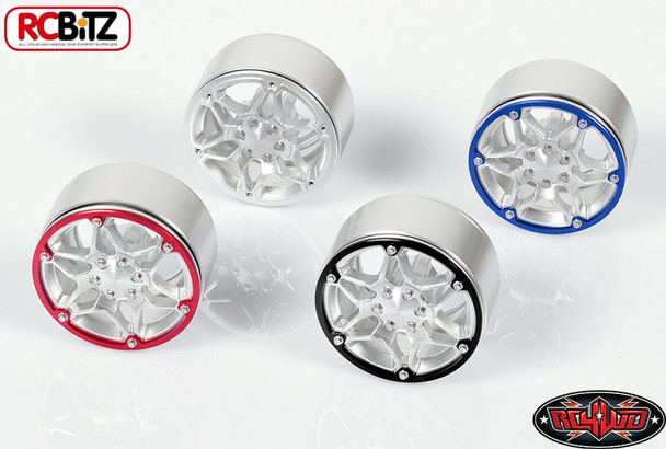 CLEARANCE 30% DISCOUNT RC4WD Revolution 1.9 Beadlock Wheels 4 colour rings included Scale Wheel Z-W0168