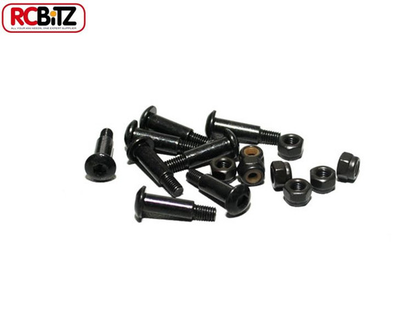 RC4WD Leaf Spring Shoulder Screws and nuts Trail Finder 2 TF2 BLACK Z-S0275