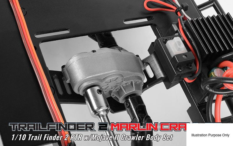 RC4WD Mojave II Marlin Front Grille Lights Chrome Z-B0198 Trail - Foto 3