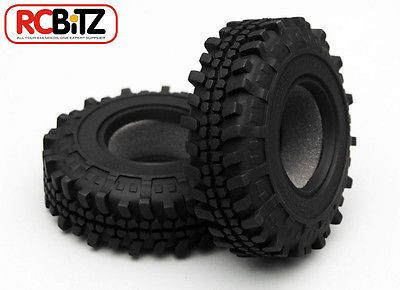 Lot de 4 pneus RC 1.9 à adhérence super adhérente - Hauteur Lot de 4 pneus RC 1.9 à adhérence super adhérente - Hauteur