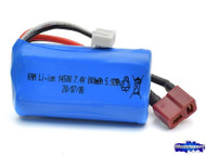 FTX Tracer Li-Ion 7.4V 800mah Battery (Deans Connector) FTX9736 T-Plug