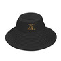 TielleApparel-BlackBucketFisherman'sHat