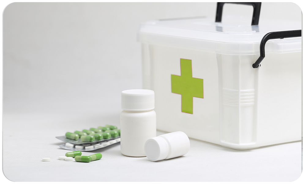Revisión de botiquines en Farmacia Arronategui en Millabia, Bizkaya