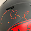 Tom Brady Autographed Custom Buccaneers Full Size Rep Helmet with Fanatics COA