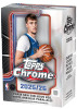 “Shop the 2025/26 Topps Chrome Basketball Box featuring premium Chrome cards, exciting rookie content, and exclusive Red, White & Blue parallels. A must-have release for basketball card collectors and hobby enthusiasts.”
