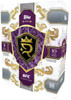 2025 Topps UFC Royal Collection Hobby Box featuring purple and gold royal design, 10 cards per box, and 8 guaranteed hits.