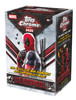 2025 Topps Marvel Chrome Deadpool Blaster Box featuring Deadpool artwork with exclusive Mini Diamonds parallels and packs of Marvel Chrome trading cards.
