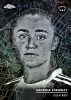 2025/26 Topps Chrome UEFA Women’s Champions League Georgia Stanway Oslo at Night insert card featuring a detailed city map overlay and striking monochrome portrait design.