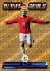2025/26 Topps Finest UEFA Champions League Wayne Rooney Debut Goals Superfractor card numbered 1-of-1, commemorating his unforgettable Manchester United debut hat trick against Fenerbahçe in iconic fashion.