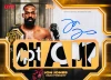 2026 Topps Knockout UFC Jon Jones Triple Threads Autograph Relic Gold card numbered to 8, showcasing fighter-worn memorabilia patches and a certified signature from the UFC heavyweight champion.