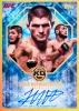 2026 Topps Knockout UFC Khabib Nurmagomedov Collageagraphs Gold autograph card numbered to 8, featuring a dynamic collage design and certified signature from the undefeated lightweight legend.