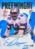 2025 Topps Signature Class Preeminent Ink Blue autograph card featuring Cowboys legend Ed "Too Tall" Jones, numbered to 5 with bold on-card signature and premium blue parallel design.