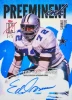 2025 Topps Signature Class Preeminent Ink Blue autograph card featuring Cowboys legend Ed "Too Tall" Jones, numbered to 5 with bold on-card signature and premium blue parallel design.
