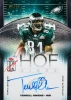 2025 Topps Signature Class Hall of Signs autograph card featuring Eagles legend Terrell Owens, numbered to 10 with a bold certified signature and premium Hall of Fame design.