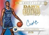 2025/26 Topps Inception Basketball Cedric Coward Dawn of Greatness Rookie Autograph card numbered 01/25 featuring a clean hard-signed autograph and premium rookie insert design.