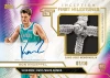 2025/26 Topps Inception Basketball Kon Knueppel First Milestones Rookie Autograph Relic card featuring game-used memorabilia, on-card autograph, milestone inscription, and serial numbering 07/10.