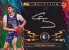2025/26 Topps Inception Basketball Cooper Flagg Silver Signings Green Electricity Rookie Autograph card serial numbered 8/8 featuring one of the hobby's most sought-after rookie signatures.